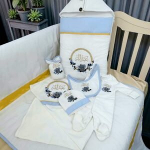 طقم 6 قطع مطرز - الفيل