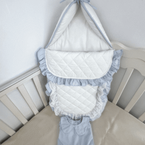 طقم مواليد بناتي قطعتين - فستان