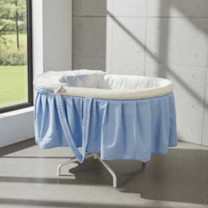 سرير أطفال بكشكش مع القاعدة