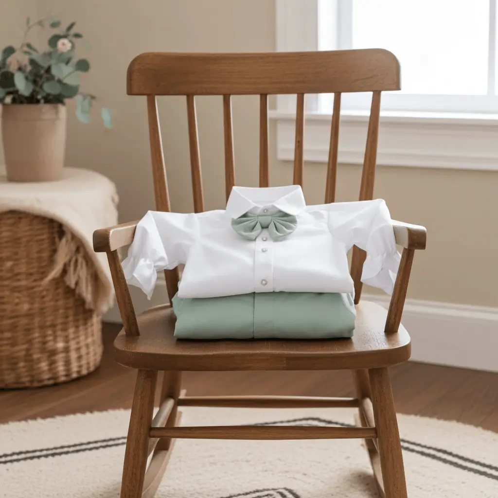 طقم مواليد ولادي قطعتين