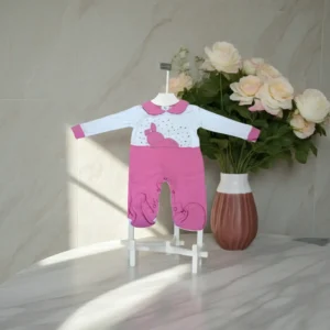 طقم المولودة الفاخر 3 قطع 🎀 (+ هدية مجانية) - بدلة بناتي